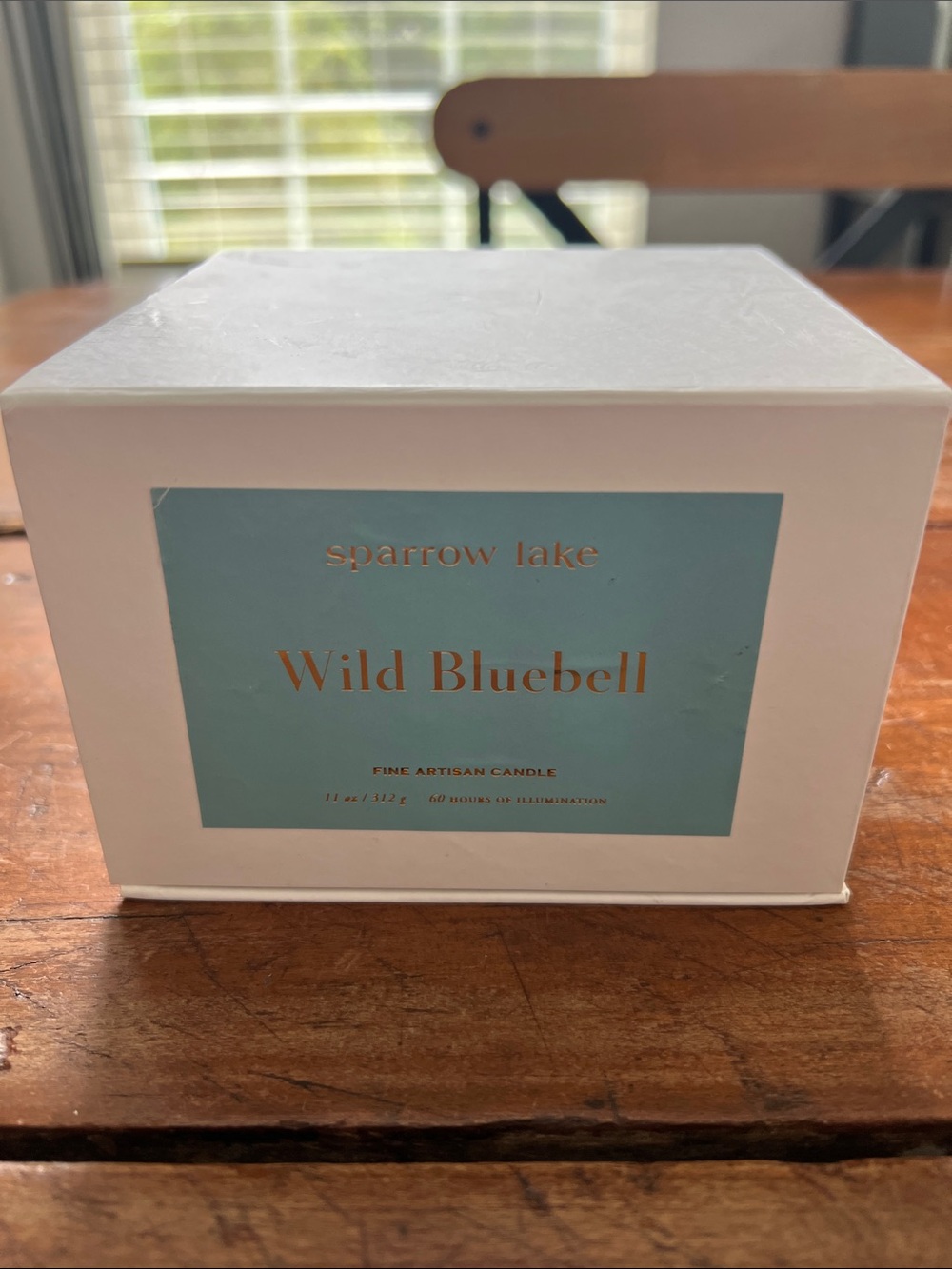 SPARROW Lake "Wild Bluebell" Luxury Artisan Candle 60 Hours 11oz - Picture 2 of 4